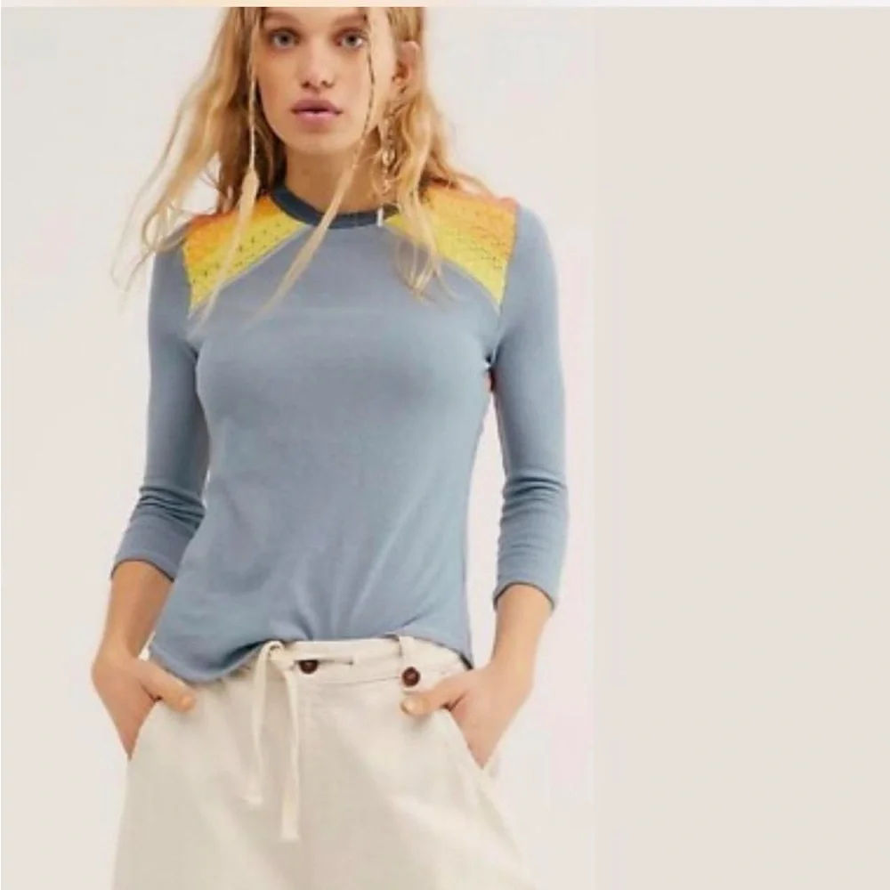 We The Free Multicolor Long Sleeve Top - Picture 2 of 4